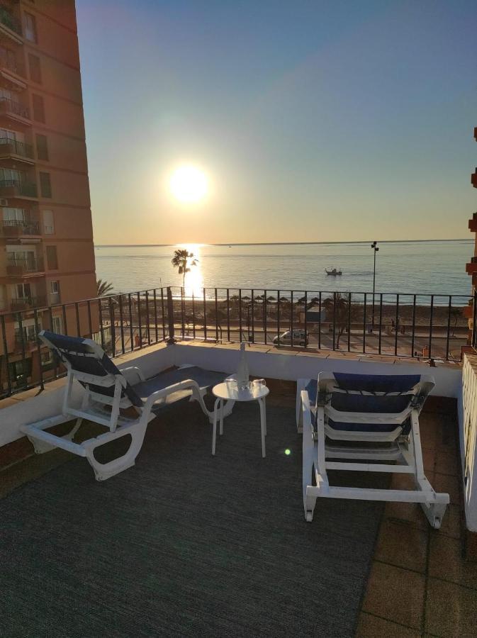 Atico Primera Linea Marina Beach Fuengirola Exteriör bild